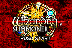 [GBA] Wizardry Summoner - Triệu hồi ma thuật